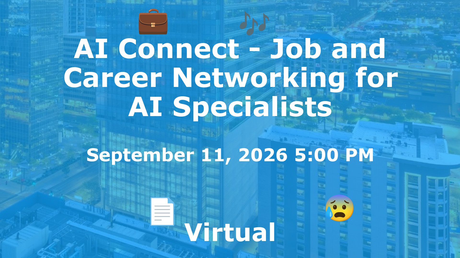 AI Connect - Job and Career Networking for AI Specialists event image